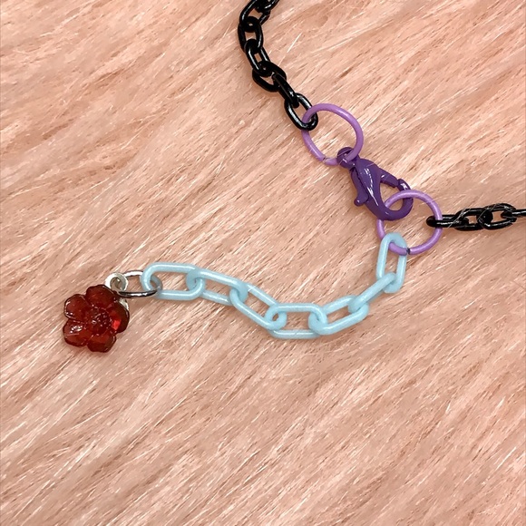 Handmade Crown Rainbow Wand Magical Princess Charm Bracelet - Picture 6 of 7